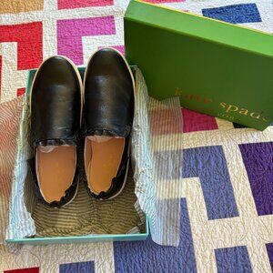 Kate Spade Black NY Lilly Sneaker size 8.5 new in box